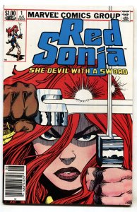 RED SONJA vol. 3 #1--1983--MARVEL--comic book-NEWSSTAND