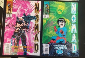 NOMAD 8PC (FN) ROADKILL, EX-BUCKY VS EX-CAPTAIN AMERICA, GAMBIT 1992-94