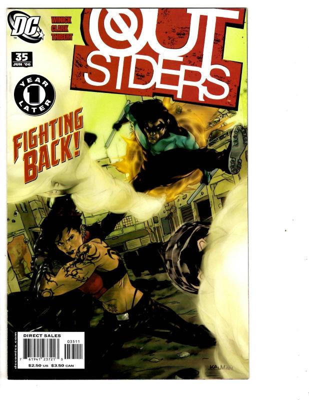 4 DC Comics Captain Atom #9 Batman Adventures #2 Outsiders #35 Dr. Fate #36 JB3 