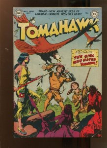 TOMAHAWK #11 (6.5) THE GIRL WHO HATED TOMAHAWK! 1952 