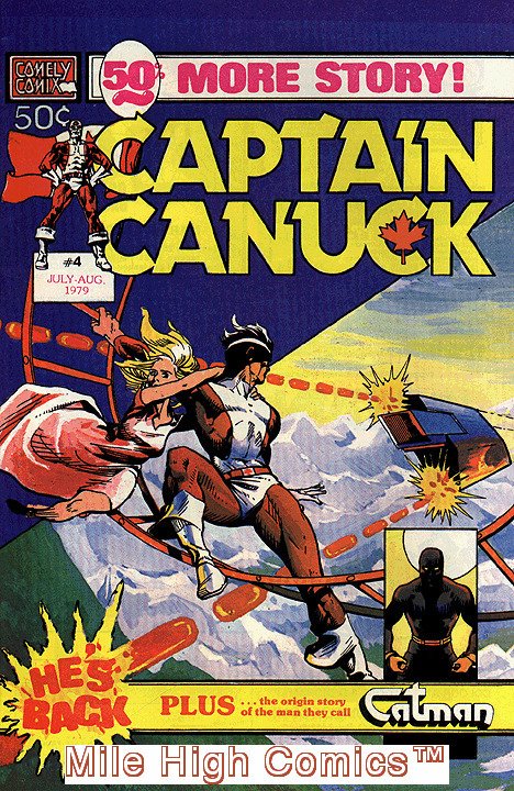 CAPTAIN CANUCK (1975 Series) #4 Fine Comics Book