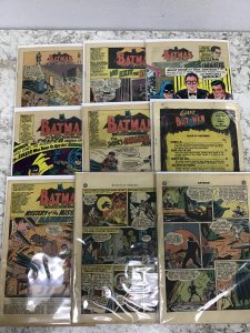 Batman Comics,  Silver and Golden Age, No Covers, 2 Books incomplete.