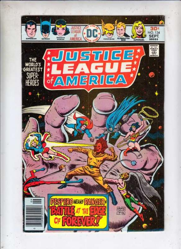 Justice League of America #134 (Sep-76) VF/NM High-Grade Justice League of Am...