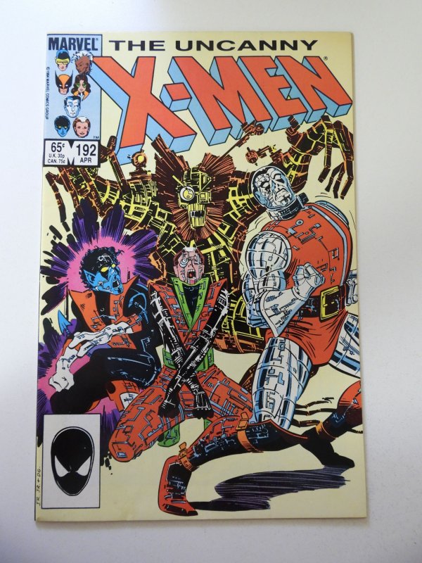 The Uncanny X-Men #192 (1985) VF Condition