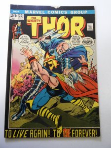 Thor #201 (1972) VG+ Condition tape pull fc