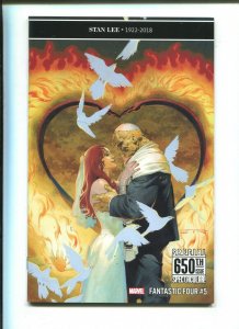 FANTASTIC FOUR #5 - RIP STAN LEE (9.2) 2019