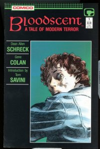 BLOODSCENT #1, NM-, Gene Colan, Comico, 1988, more  in store