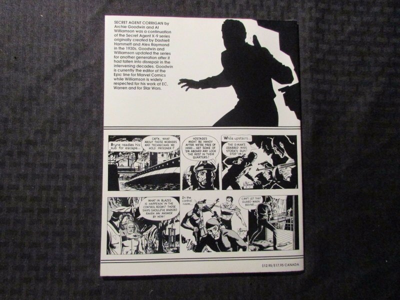 1989 The Official SECRET AGENT Album v.1 SC FN 6.0 Al Williamson 1969 Strips