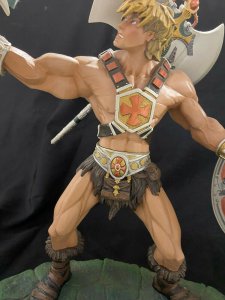 MASTERS OF THE UNIVERSE LTD. 500 STATUE SIGNED 4 HORSEMEN MIB COMPLETE SDCC 2001 