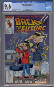 BACK TO THE FUTURE #1 CGC 9.6 WHITE PAGES