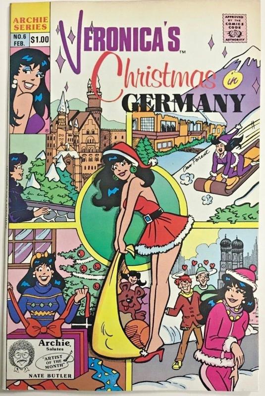 VERONICA#6 VF 1990 'CHRISTMAS IN GERMANY' ARCHIE COMICS 