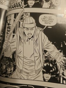 Mansa is The Last Harlemite 1 Apocalyptic Teen B&W 2024 by Jeff Carroll