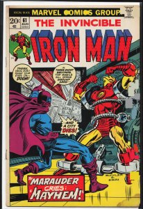 Iron Man #61 (1973) Iron Man