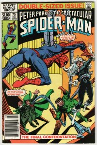 Spectacular Spider-Man #75 (Marvel, 1983) VG/FN
