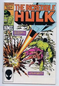 HULK #318, VF/NM, Incredible, John Byrne, 1968 1986, more Marvel in store