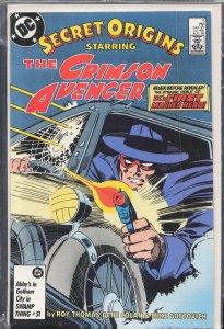 Secret Origins #5 (1986) The Crimson Avenger