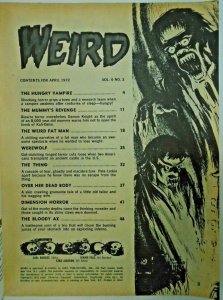 mm Weird (1971 Mag; Eerie) v6, #3vf