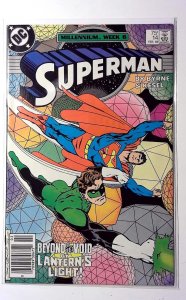 Superman #14 (1988) DC Comics Newsstand Green Lantern 1st Print Comic Book