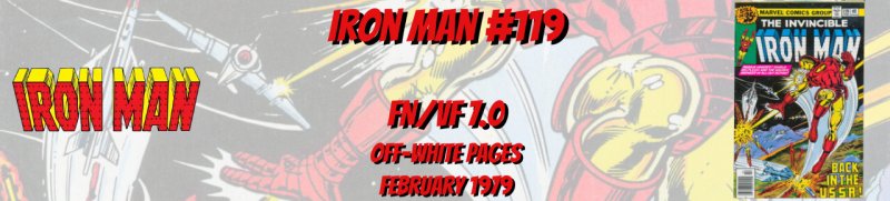 Iron Man 119 FN/VF 7.0 Marvel 1979