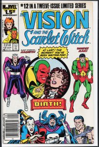 The Vision and the Scarlet Witch #12 (1986) The Vision [Key Issue]