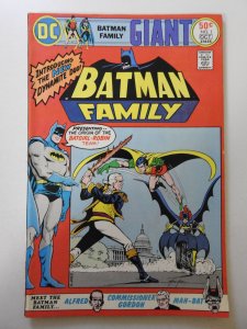 The Batman Family #1 (1975) VG+ Condition 1 in tear bc, moisture stain