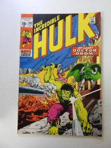 The incredible Hulk #143 (1971) FN+ condition