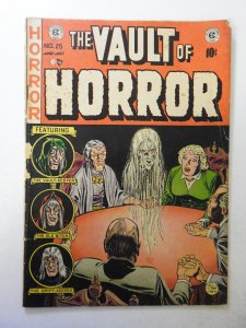 Vault of Horror #25 (1952) FR/GD Condition see descc