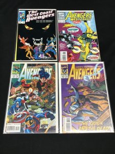 4PC AVENGERS LOT (8.0) 1993