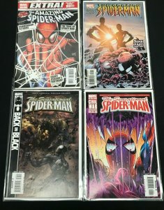 ASSORTED SPIDER-MAN 4PC LOT! BRAND NEW DAY!! SENSATIONAL!! 2004-08