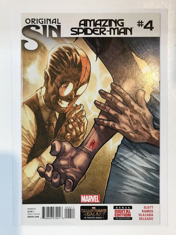 The Amazing Spider-Man #4 (2014) VF+ 1st app of Silk