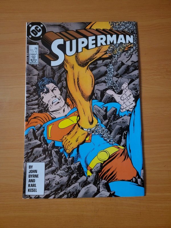 Superman #7 Direct Market Edition ~ NEAR MINT NM ~ 1987 DC Comics