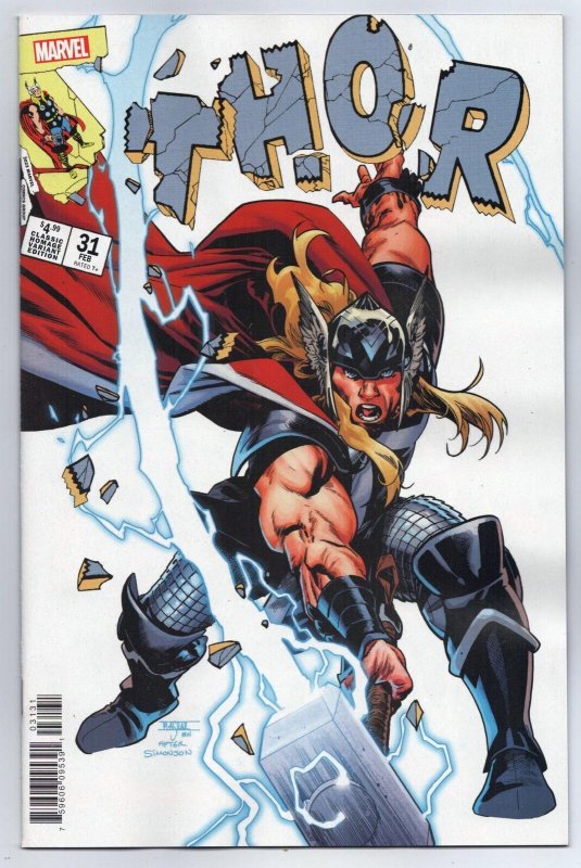 Thor #31 Mahmud Asrar Classic Homage Variant (Marvel, 2023) NM 