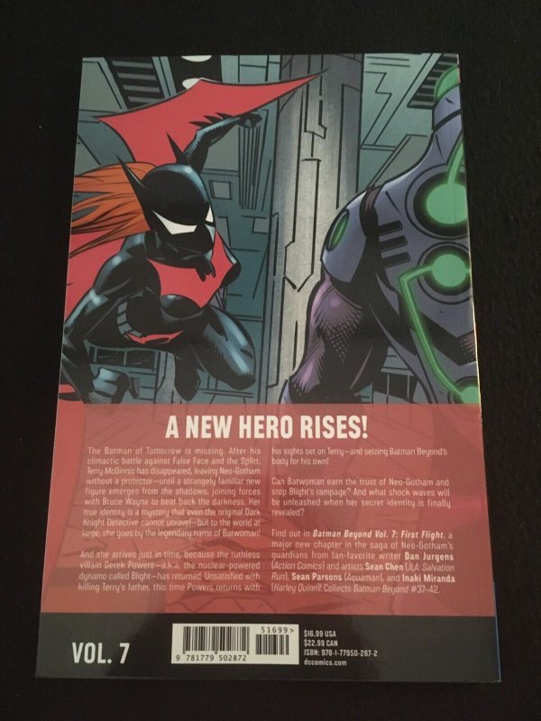 BATMAN BEYOND Vol. 7: FIRST FLIGHT Trade Paperback