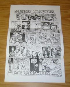 Saturday Mindfuckee Funnies #1 gilbert shelton - harvey kurtzman - spiegelman