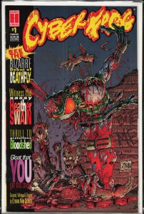 Cyberfrog #1 Variant Cover (1996) Cyberfrog [Key Issue]