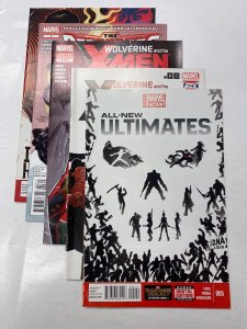 5 MARVEL comic books Deadly Hands #4 Defenders #3 Wolverine X-Men #5 8 9 KM19