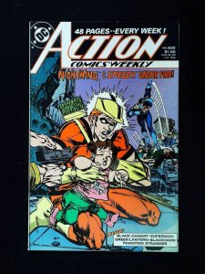 Action Comics #632  Dc Comics 1989 Nm-