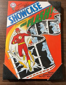 Showcase 4 The Flash Wall Art 7x10.25 same Size As Comic Frame W/hook Mountable