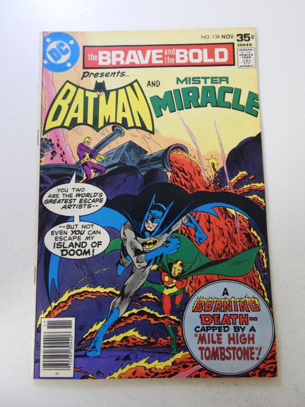 The Brave and the Bold #138 (1977) VF condition