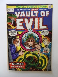 Vault of Evil #3 (1973) VG+ condition moisture damage