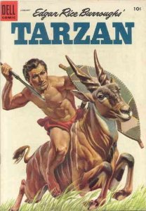 Tarzan (Dell) #64 VG ; Dell | low grade comic January 1955 Edgar Rice Burroughs