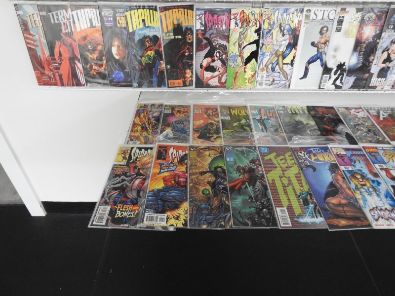 Huge Lot of 150+ Comics W/ X-Men, Green Lantern, Wolverine! Avg. VF Condition!