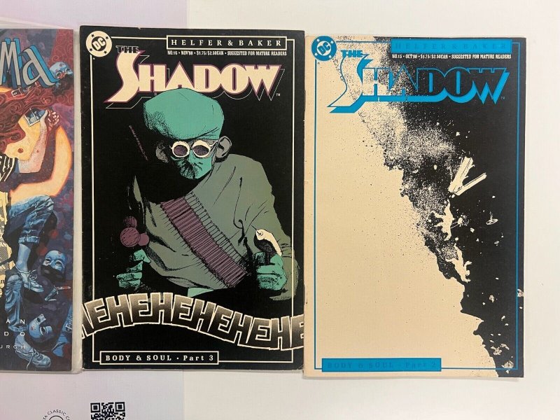 4 DC Comics The Shadow # 2 3 + Enigma # 5 + Countdown To Mystery # 3 56 JS30