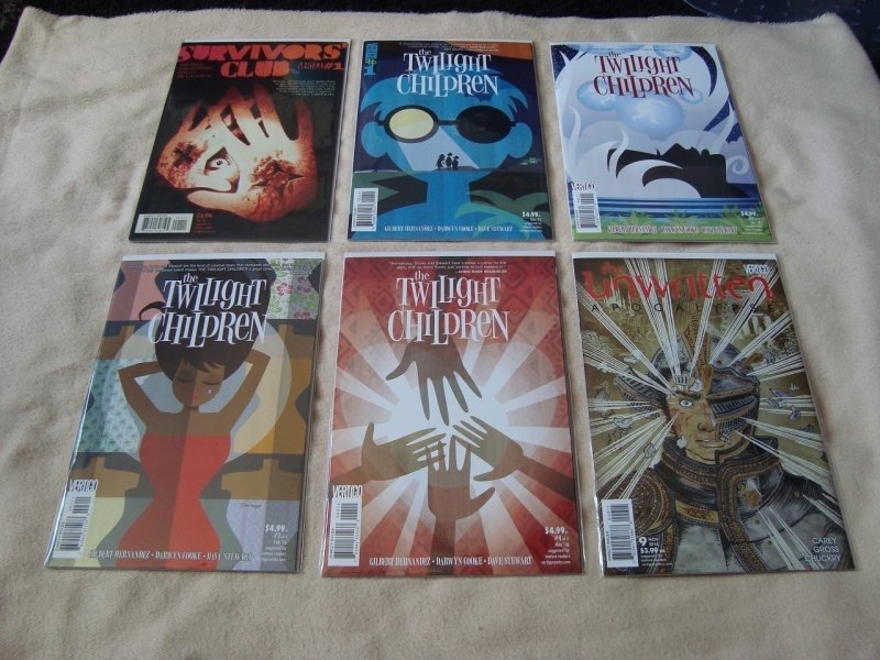 LOT OF 35   DC/VERTIGO -  RED THORN # 1, SURVIVORS CLUB # 1 - FREE SHIPPING