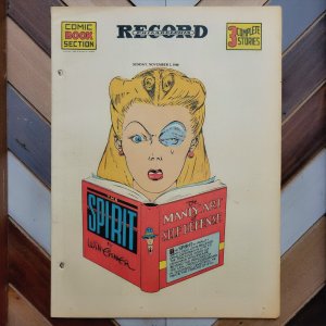 Will Eisner THE SPIRIT Philadelphia Record Nov 3, 1940 Comic Book Complete Rare