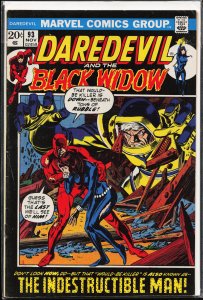 Daredevil #93 (1972) Black Widow