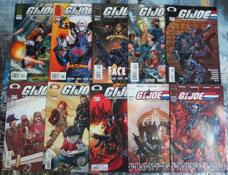 GI Joe Image Lot of 20 Comics Real American Heroes Fighting Fake Crazy Villains+ 