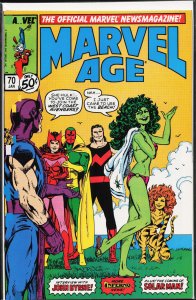 Marvel Age #70 (1989) The Avengers