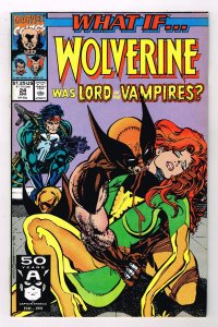 What If #24 Wolverine Was Lord of the Vampires Marvel Comics 1991