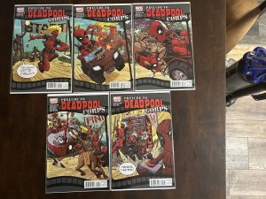 Prelude to Deadpool Corps #1-5 NM (2010) 1st App of Kidpool/Dogpool MCU Movie